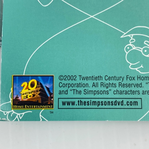 The Simpsons Complete Second Season 2 Collectors Edition DVD 4-Disc Set - 2002 - Picture 4 of 4